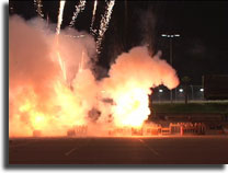 California Speedway Fireworks Video